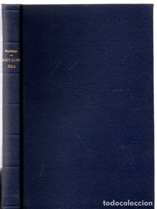 Libri di seconda mano: Acotaciones al margen de la vida y de los libros - Manero, Antonio