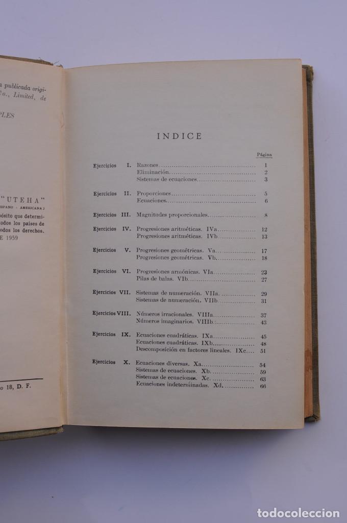 Libros: Ejercicios de &aacute;lgebra superior - HALL, H. S. y KNIGHT, S. R. - Foto 6