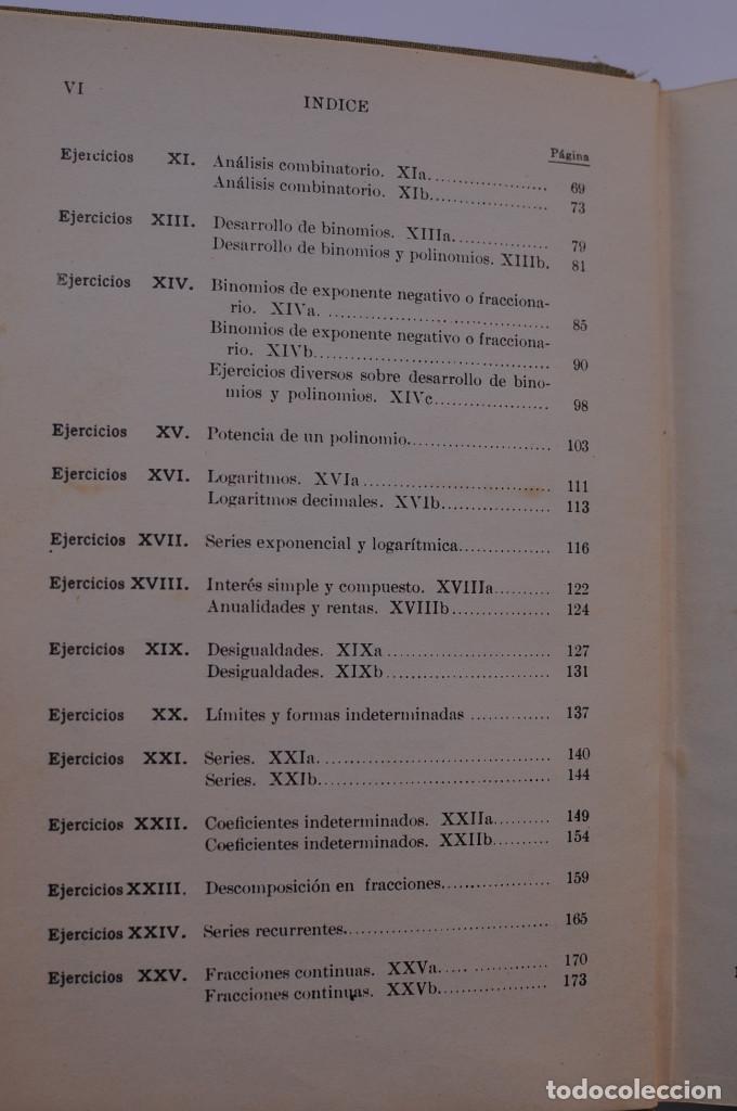 Libros: Ejercicios de &aacute;lgebra superior - HALL, H. S. y KNIGHT, S. R. - Foto 7