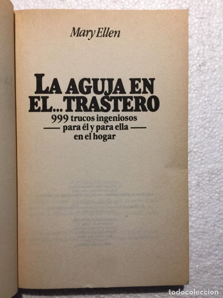 Libros: La aguja en el� trastero - Mary Ellen - Foto 4