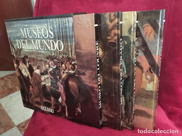 Libros: &deg;&deg; MUSEOS DEL MUNDO - 4 TOMOS EN ESTUCHE - EDITORIAL OCEANO - Foto 3