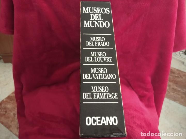 Libros: &deg;&deg; MUSEOS DEL MUNDO - 4 TOMOS EN ESTUCHE - EDITORIAL OCEANO - Foto 4
