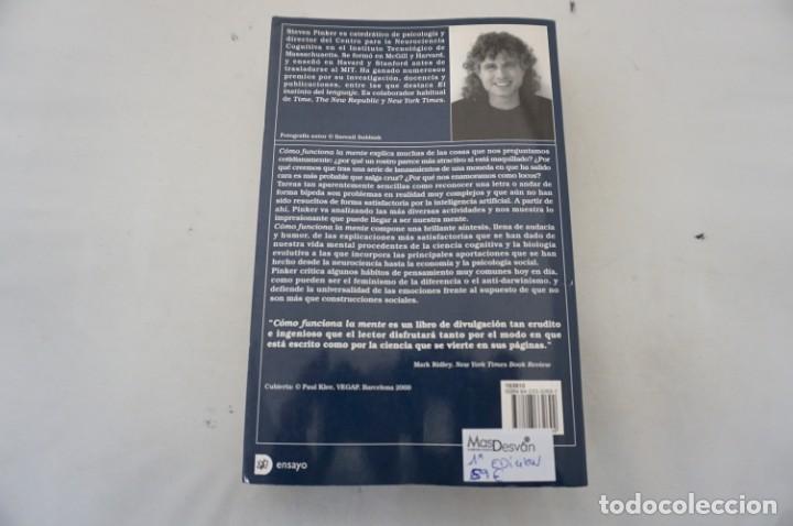 Libros: 2B - COMO FUNCIONA LA MENTE - STEVEN PINKER / 1&ordf; EDICION DESTINO - Foto 7