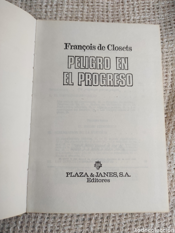 Libros: Peligro en el proceso. / Fran&ccedil;ois de CLOSETS - Foto 1