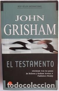 Libros: El testamento - John Grisham - Foto 1