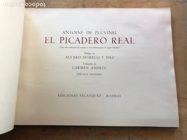 Libros: EL PICADERO REAL. ANTOINE DE PLUVINEL. - Foto 2