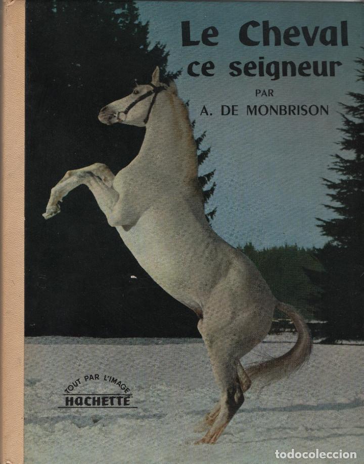 Libros: Le cheval ce seigneur. A. De Monbrison. Hachette. 1961. - Foto 1