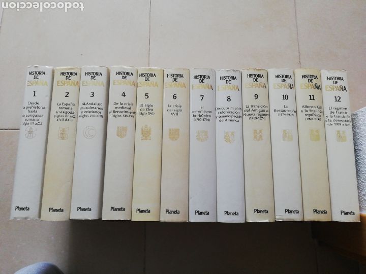 Libros: Historia de Espa&ntilde;a (12 tomos) completa, editorial Planeta - Foto 1