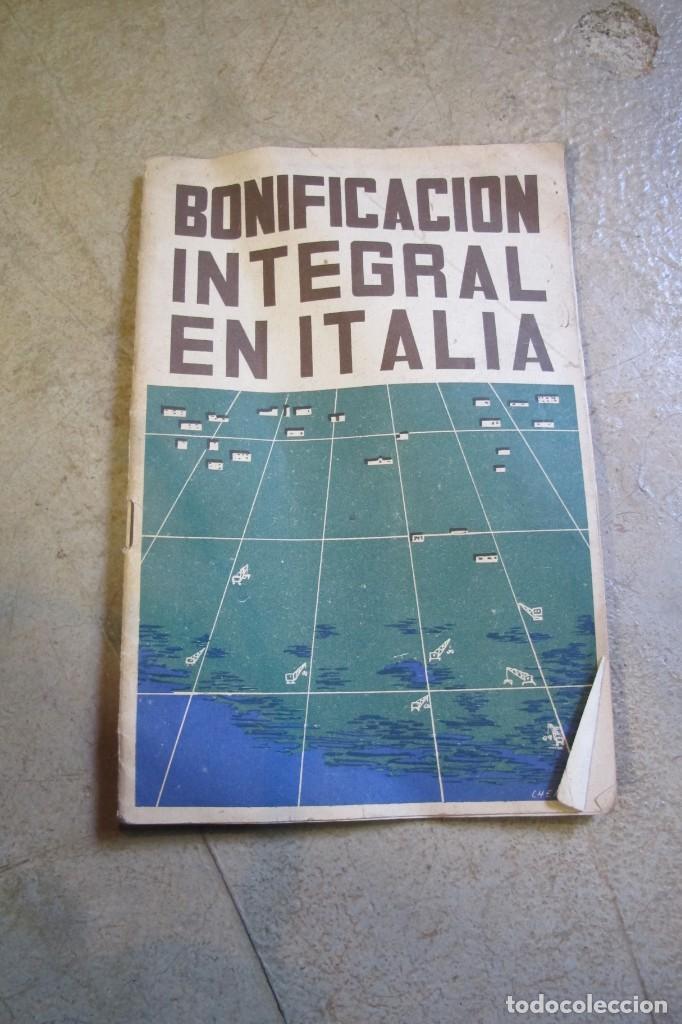 Libros: BONIFICACION INTEGRAL EN ITALIA - Foto 1