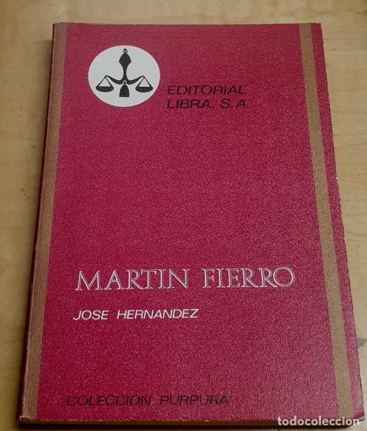 Libros: Mart&iacute;n Fierro - HERN&Aacute;NDEZ, JOS&Eacute; - Foto 1