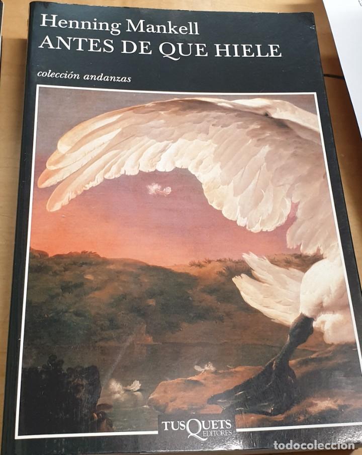 Libros: Antes que hiele - MANKELL, HENNING - Foto 1