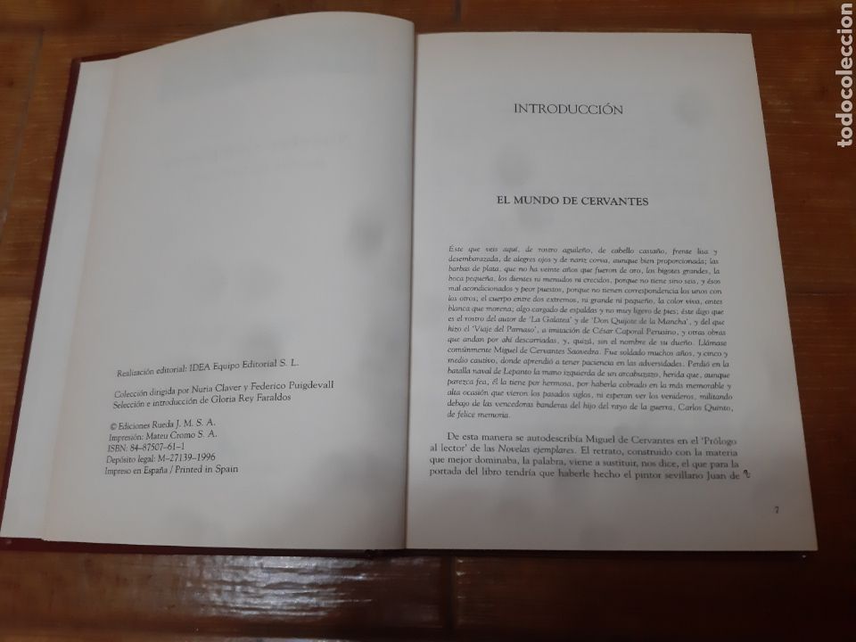 Libros: Libro Novelas Ejemplares de Miguel de Cervantes - Foto 4