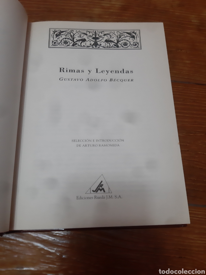 Libros: Libro Rimas y Leyendas de Gustavo Adolfo B&eacute;cquer - Foto 3