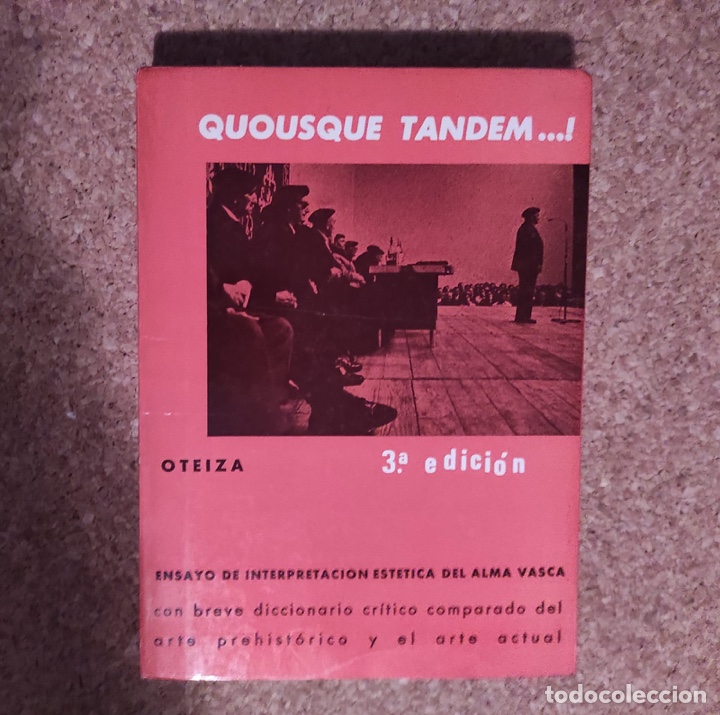Libros: Quousque tandem?! - Oteiza, Jorge - Foto 1