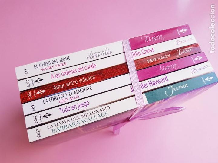 Livros em segunda m&atilde;o: LOTE 6 NOVELAS-HARLEQU&Iacute;N-PARA REGALO-NUEVAS-COLECCIONISTAS
