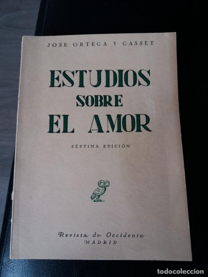 Libros: Estudios sobre el amor. - ORTEGA Y GASSET, Jose: - Foto 1