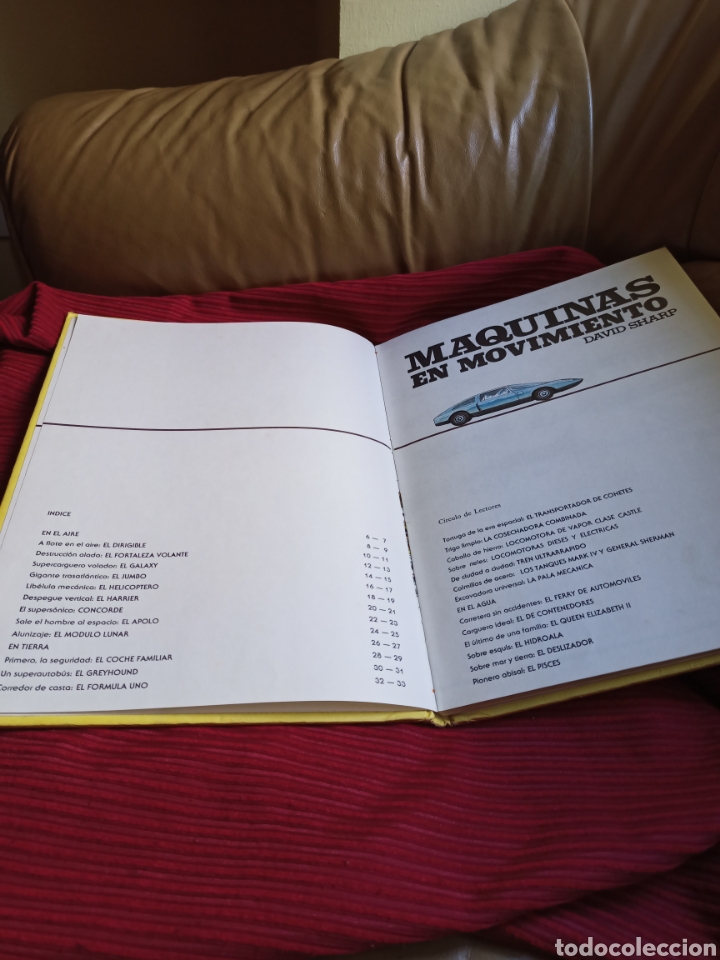 Libros: Muy interesante libro.M&aacute;quinas en movimiento,por David Sharp - Foto 3