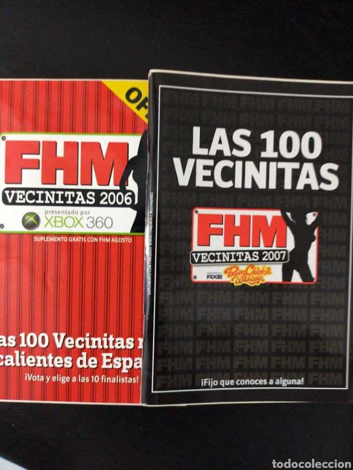 Libros: REVISTAS ER&Oacute;TICAS FHM VECINITAS 2006 2007 - Foto 1