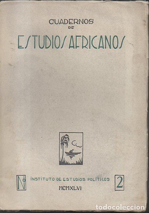 Libros: CUADERNOS DE ESTUDIOS AFRICANOS. N. 2. - REVISTA. - Foto 1