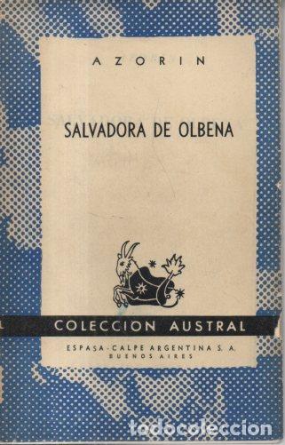 Libros: SALVADORA DE OLBENA. - AZORIN. - Foto 1