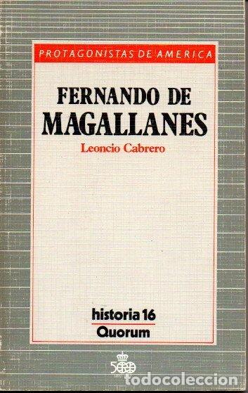 Libros: FERNANDO DE MAGALLANES. - CABRERO, Leoncio. - Foto 1