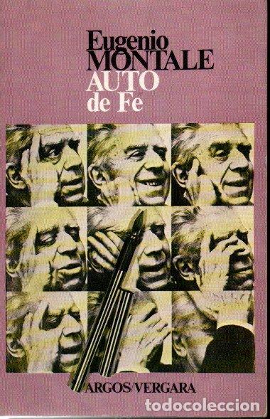 Libros: AUTO DE FE. - MONTALE, Eugenio. - Foto 1