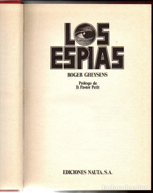 Libros: LOS ESPIAS. - GHEYSENS, Roger. - Foto 1