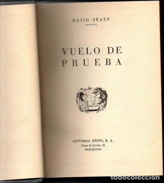 Libros: VUELO DE PRUEBA. - BEATY, David. - Foto 1
