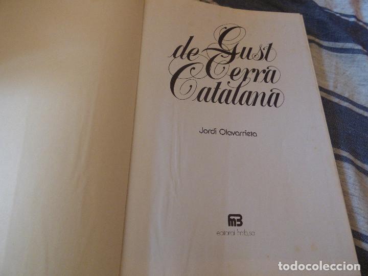 Libros: Gust de terra catalana.Catalan. - Foto 2