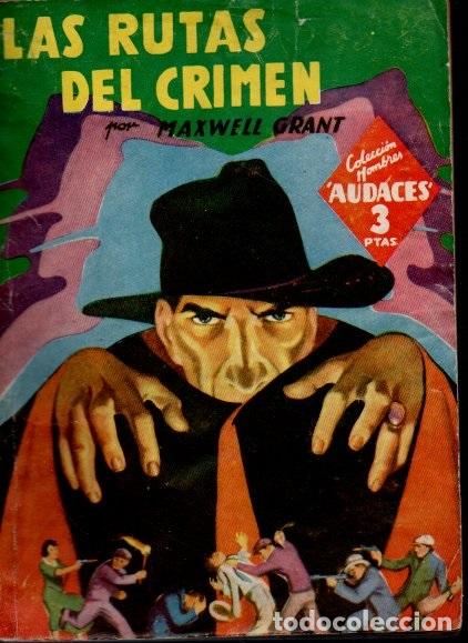 Libros: LAS RUTAS DEL CRIMEN. - GRANT, Maxwell. - Foto 1
