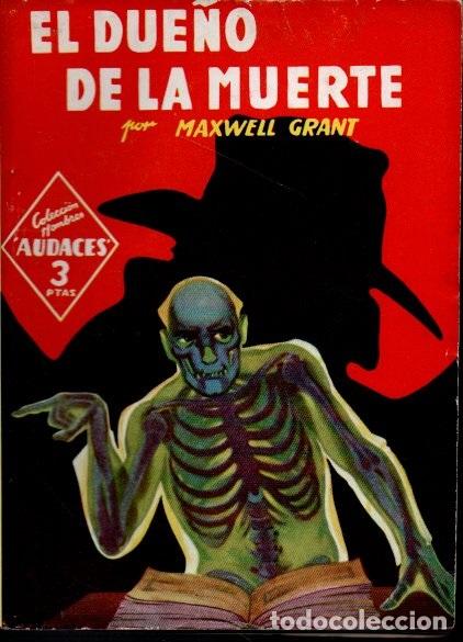 Libros: EL DUE&Ntilde;O DE LA MUERTE. - GRANT, Maxwell. - Foto 1