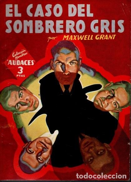 Libros: EL CASO DEL SOMBRERO GRIS. - GRANT, Maxwell. - Foto 1