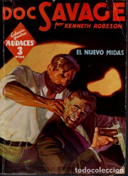 Libros: DOC SAVAGE. EL NUEVO MIDAS. - ROBESON, Kenneth. - Foto 1