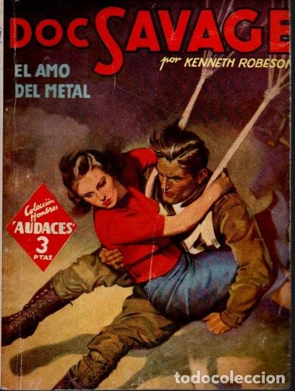 Libros: DOC SAVAGE. EL AMO DEL METAL. - ROBESON, Kenneth. - Foto 1