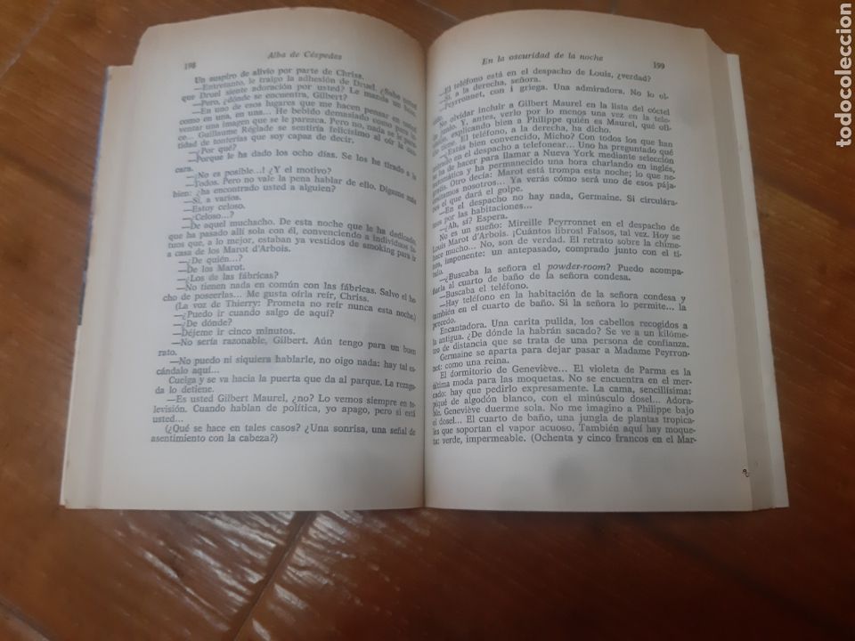 Libros: Libro En la oscuridad de la noche (1&deg; Edici&oacute;n 1.980) - Foto 5