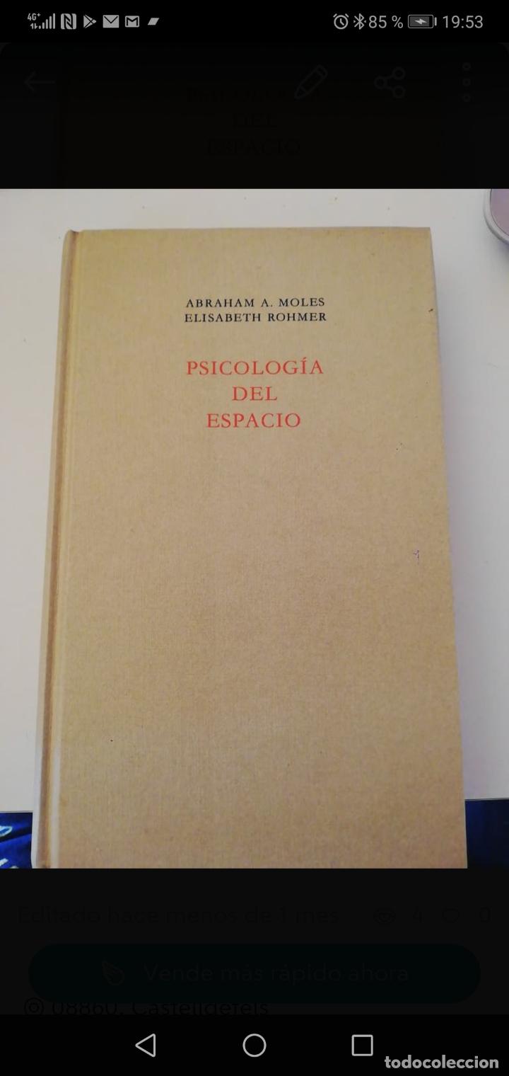 Libros: Psicolog&iacute;a del espacio - Foto 1