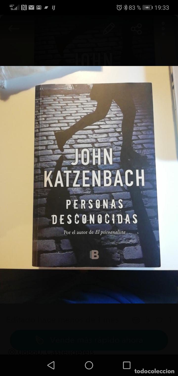 Libros: Personas desconocidas. John Katzenbach - Foto 1