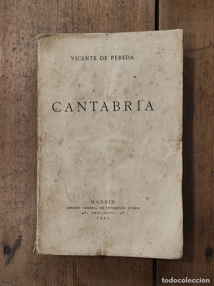 Libros: Cantabria. - Pereda, Vicente de. - Foto 1