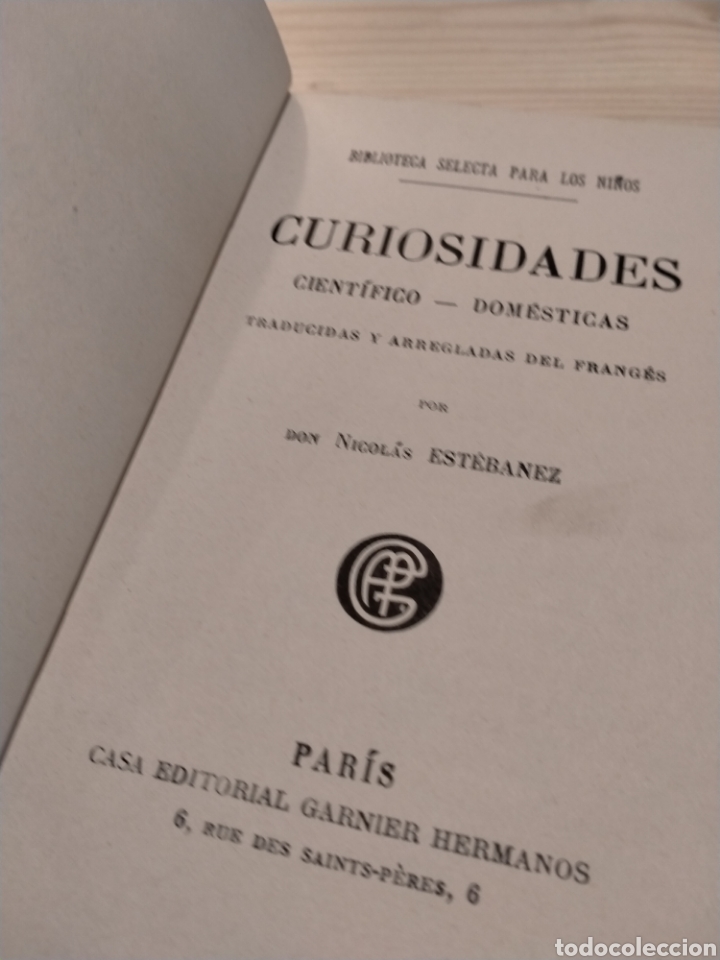 Libros: CURIOSIDADES. PARA LOS NI&Ntilde;OS. BIBLIOTECA SELECTA - - Foto 4