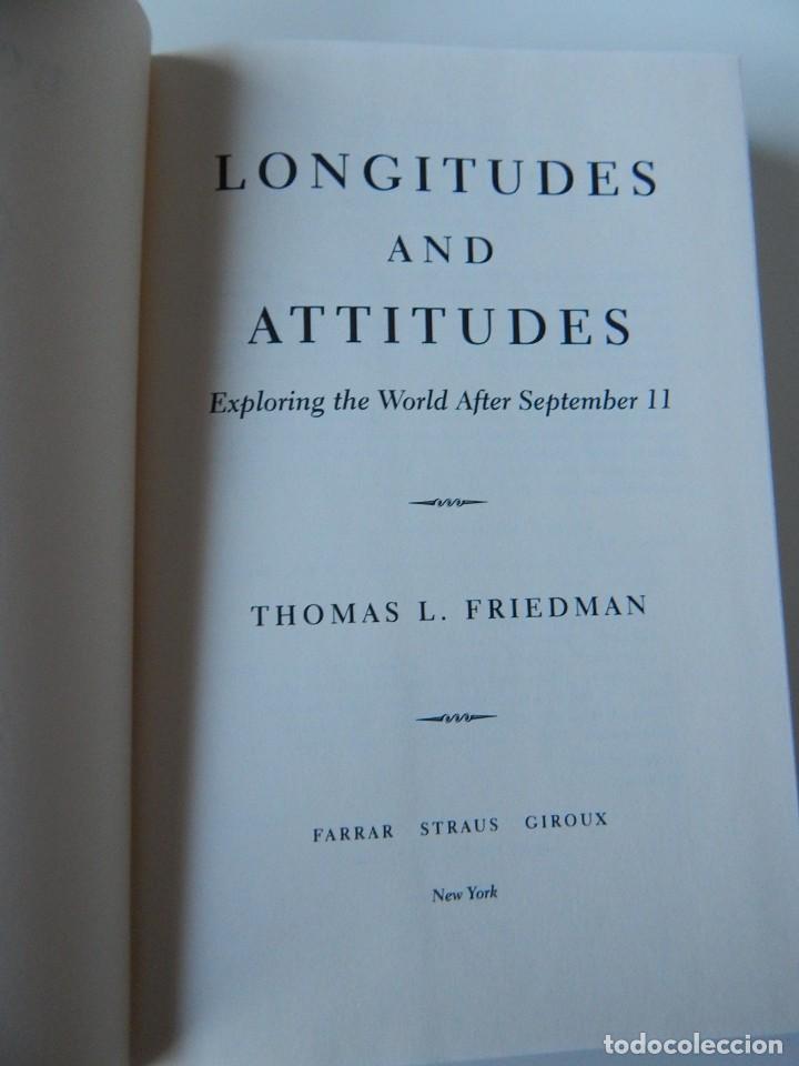 Libros: Longitudes & Attitudes Exploring the world after September 11 - Thomas L. Friedman - Foto 5