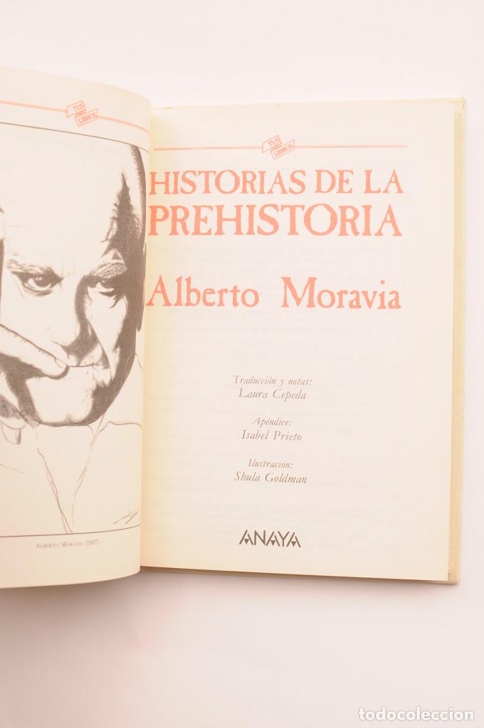 Libros: Historias de la Prehistoria - MORAVIA, Alberto - Foto 2