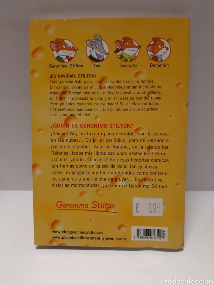 Libros: LB478 Geronimo Stilton es Navidad Stilton - Libros SEGUNDAMANO - Foto 2