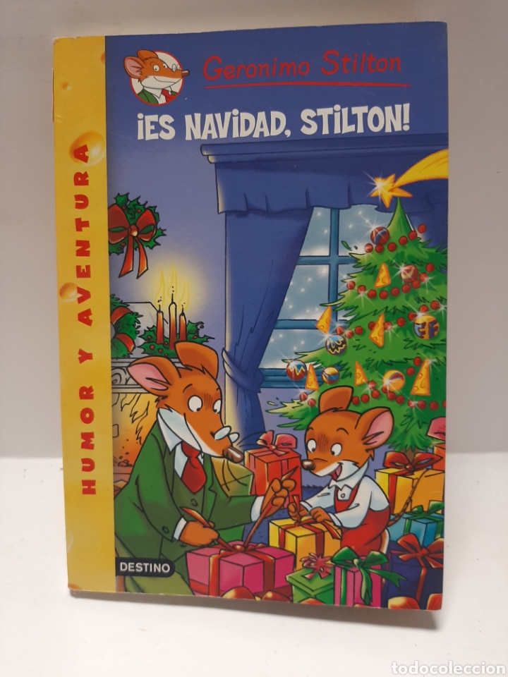 Libros: LB478 Geronimo Stilton es Navidad Stilton - Libros SEGUNDAMANO - Foto 1