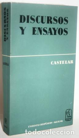 Libros: Discursos y Ensayos - CASTELAR - Foto 1