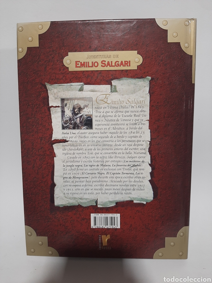 Libros: LB546 Sandok&aacute;n - Libros SEGUNDAMANO - Foto 2