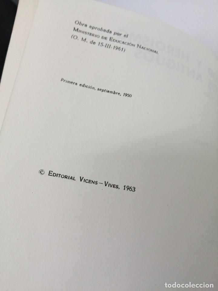 Libros: Libro VIRTUD Y HERO&Iacute;SMO DE LOS ANTIGUOS editorial VICENS VIVES - Foto 2