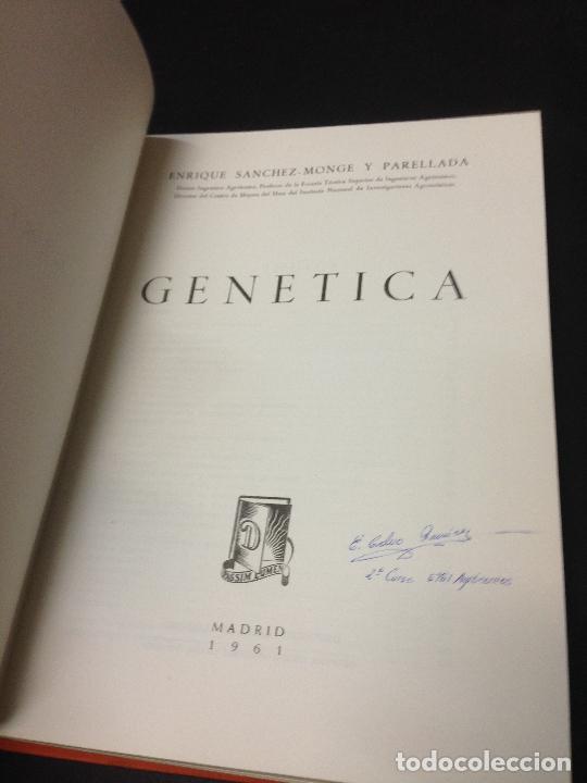 Libros: GEN&Eacute;TICA - Enrique Sanchez Monge y Parellada - Foto 2