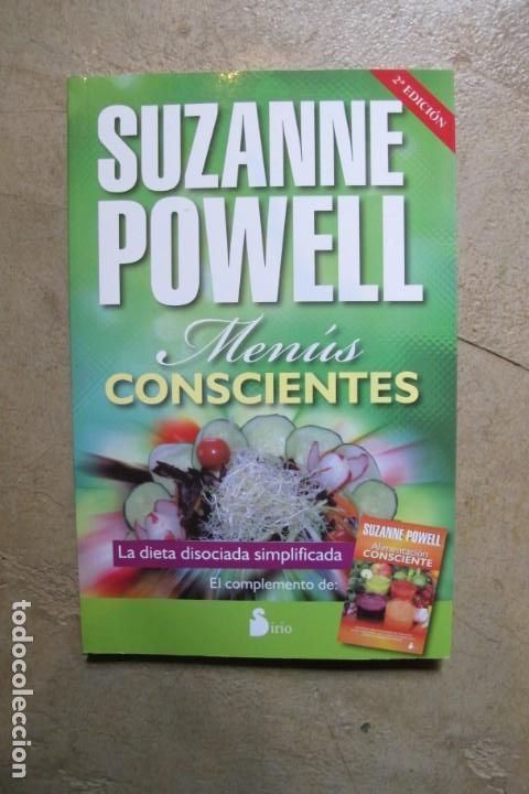 Libros: MENUS CONSCIENTES. SUZANNE POWELL. LA DIETA DISOCIADA SIMPLIFICADA - Foto 1