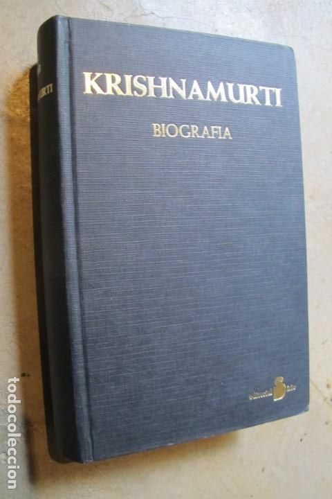 Libros: KRISHNAMURTI BIOGRAFIA. EDITORIAL SIRIO. PUPUL JAYAKAR - Foto 1