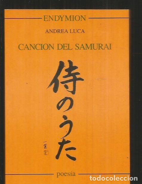 Libros: CANCION DEL SAMURAI - LUCA, ANDREA - Foto 2